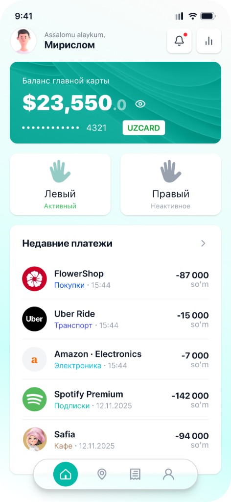 KaftPay mobil ilova